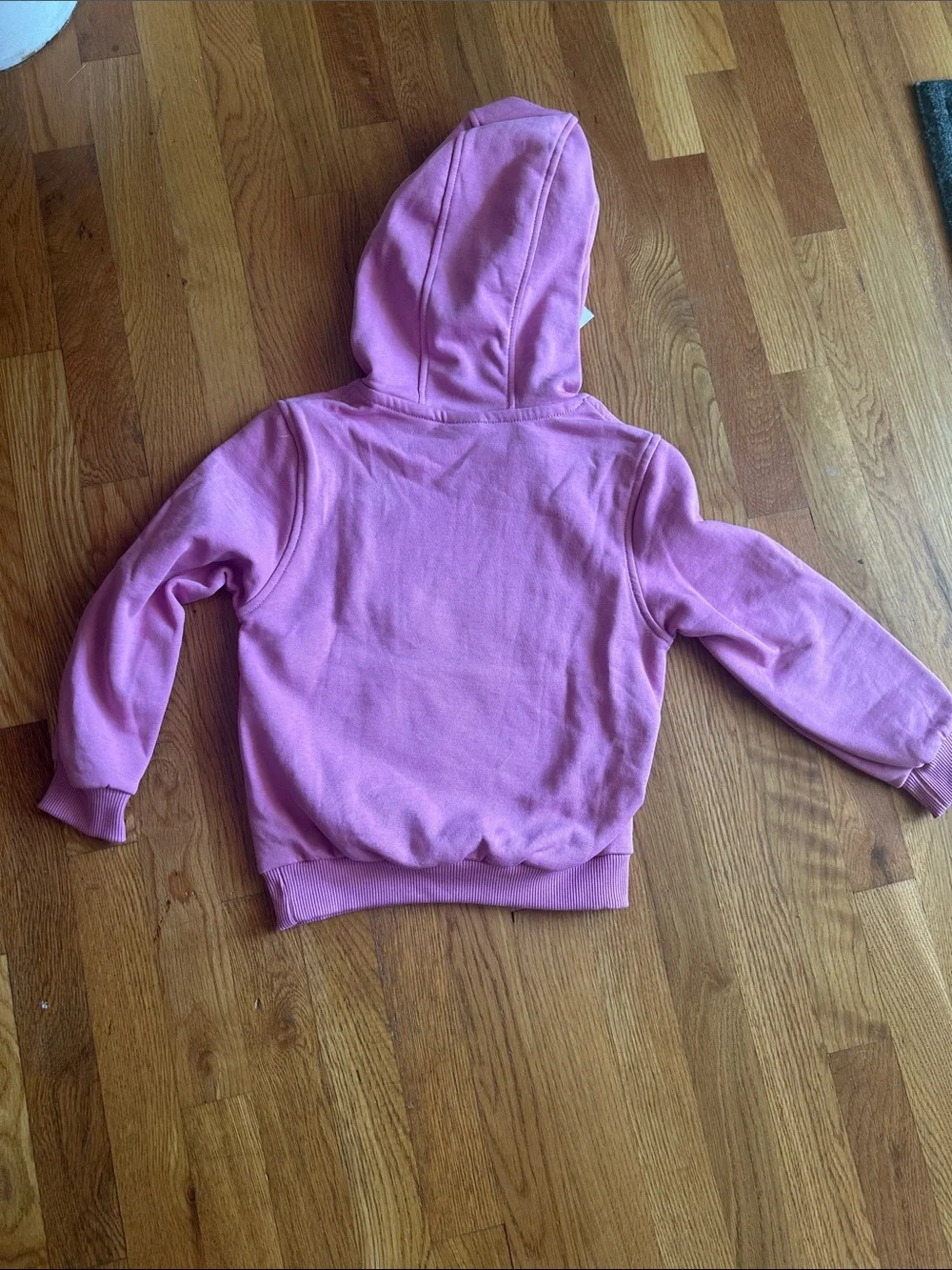NWT kids Nike Pink Pullover Hoodie with Chest Logo